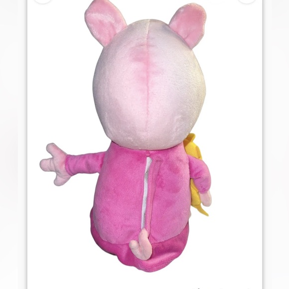 Peppa Pig Plush Slumber N Oink Bedtime Talking Laughing Pink Pajamas - Picture 4 of 4